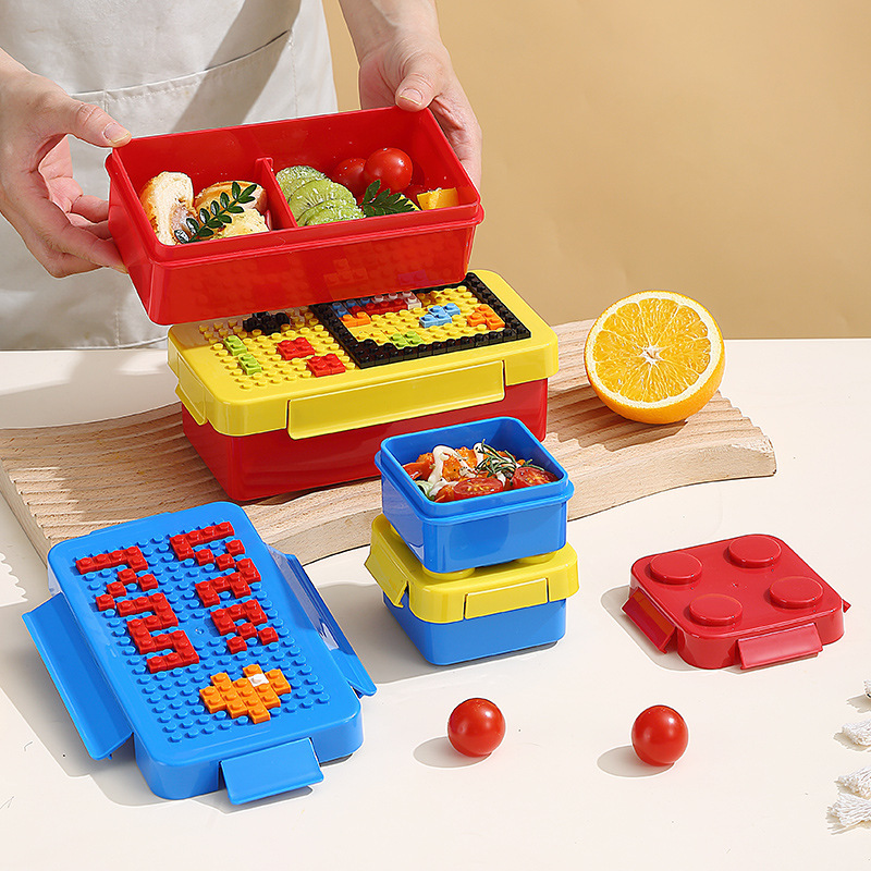DIY Yapı Taşı yemek kabı Modül - Food Storage Building incelemesi ve fiyatı